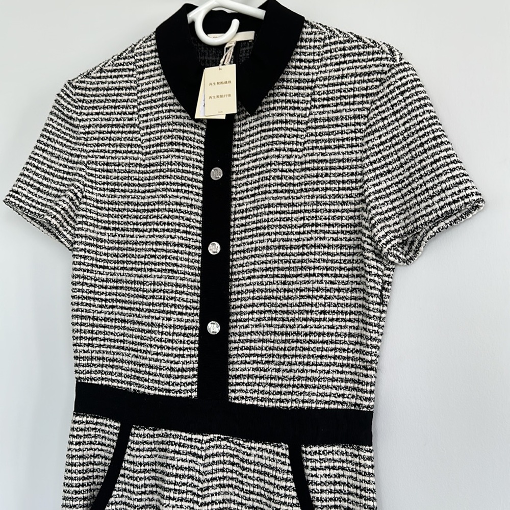 Maje tweed jumpsuit